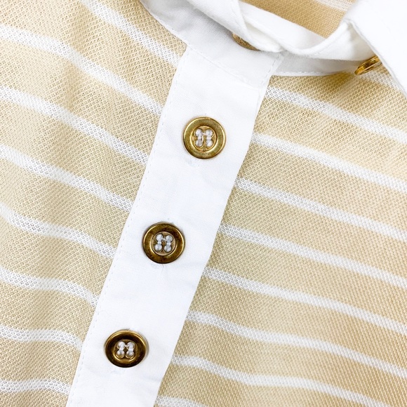 ✨Dolce & Gabbana Sleeveless Stripe Polo Shirt 46 - Picture 6 of 6